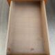 solid wood desk, 1970s