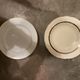 PRODUCT POP UP CHRISTMAS 2022 - 6 plates in white and gold porcelain