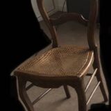 Chaise osier adulte vintage