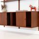Teak modular shelving unit, Danish design, 1960s, made in Denmark