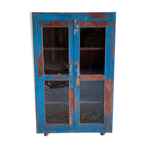 armoire vitrée en teck