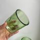 Set of 5 glasses bubbled glass style biot years 60-70