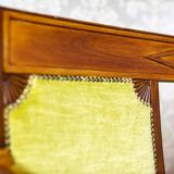 Neat Sofa with Green Velour, 1950s