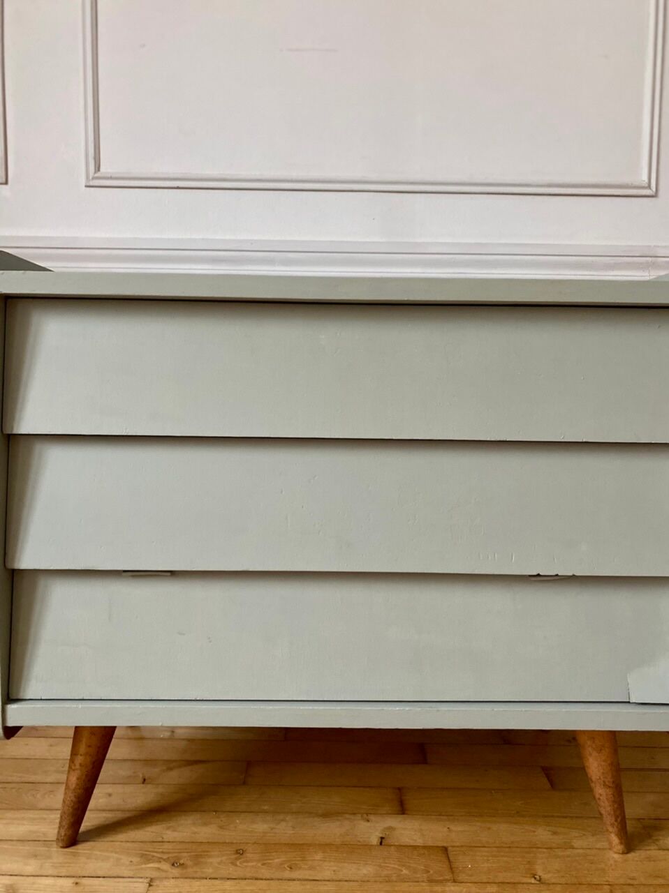 Vintage wooden chest of drawers, Gautier, 60s