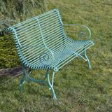 Arras 2-seater bench - Turquoise