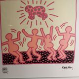Screen print Keith Haring 1990