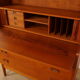 Vintage bookcase | Secretary | Teak | Johannes Sorth