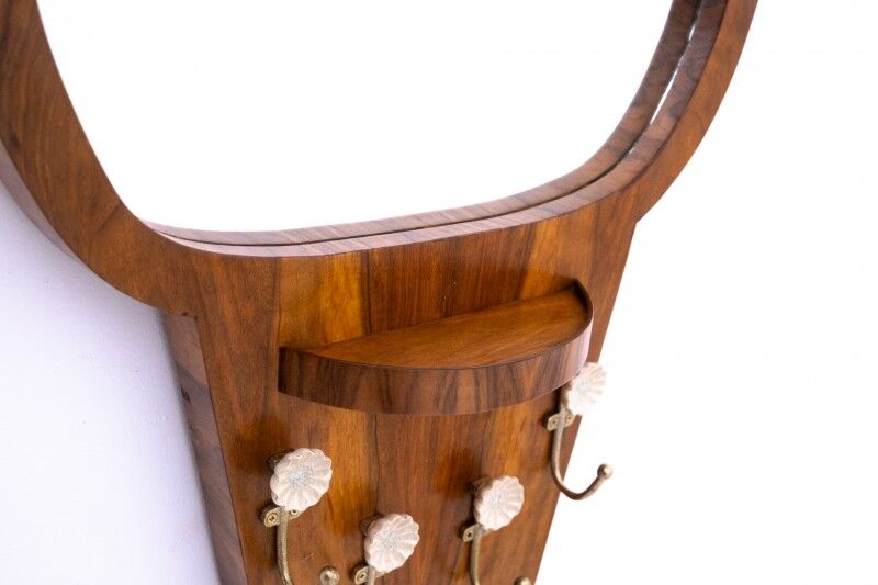 Art Deco mirror wardrobe, Poland, 1940s