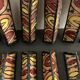 12 carries polychrome ceramic knives