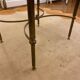 Glass side table