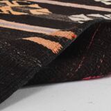 2x7 Salmon Beige Vintage Kilim Runner Rug, 64x226Cm