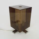 Lampe de table en plexiglas Alt Lucialalternative par Firme Di Vetro design Archirivolto. Années 80