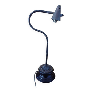 Lampe bureau ancienne - faience