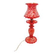 Murano glass table lamp. Italy, 1980