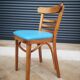 6 vintage bistro chairs