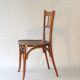 Chaise de bistrot Baumann 1925 assise bois