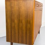 Walnut Sideboard with Drawers by Bertil Fridhagen for Bodafors, 1961