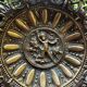 Large fruit bowl centrepiece in bronze from the 19th century.