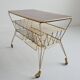 Side table / End table / Magazine rack 1950 vintage