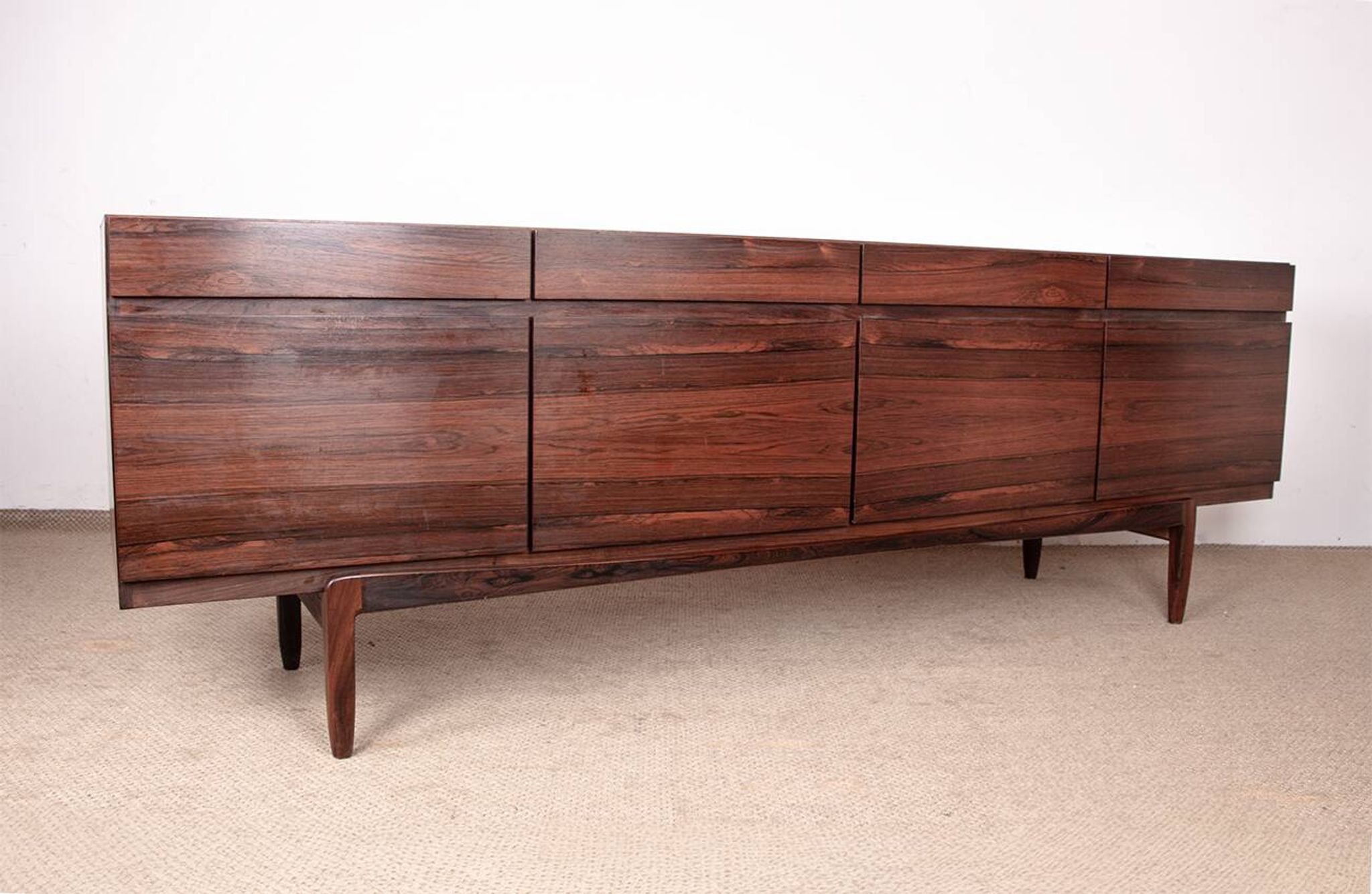 Danish Enfilade in Rosewood, model FA 66, Ib Kofod-Larsen for Faarup.