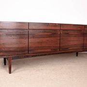 Danish Enfilade in Rosewood, model FA 66, Ib Kofod-Larsen for Faarup.