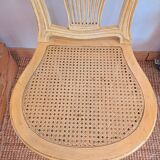 Provencal yellow Louis XVI style chair