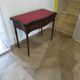 Table d’appoint extensible -Bureau-Années 80-Louis XV-teinte acajou