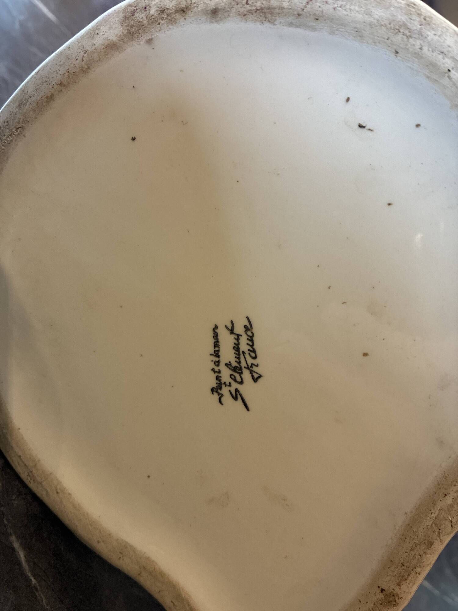 Slipware vase