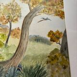 Old watercolor