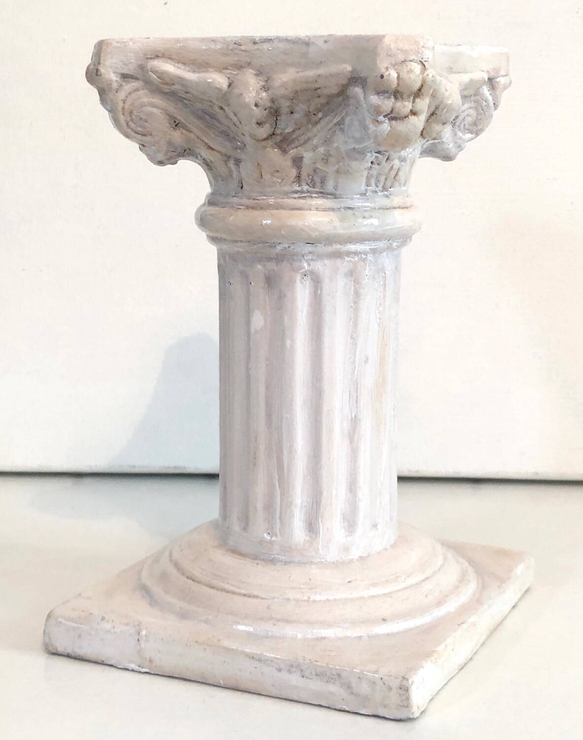 Greek ceramic column