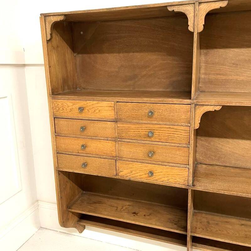 16-drawer wall-mounted craft cabinet