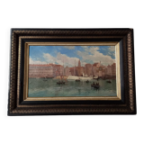 Marseille oil painting