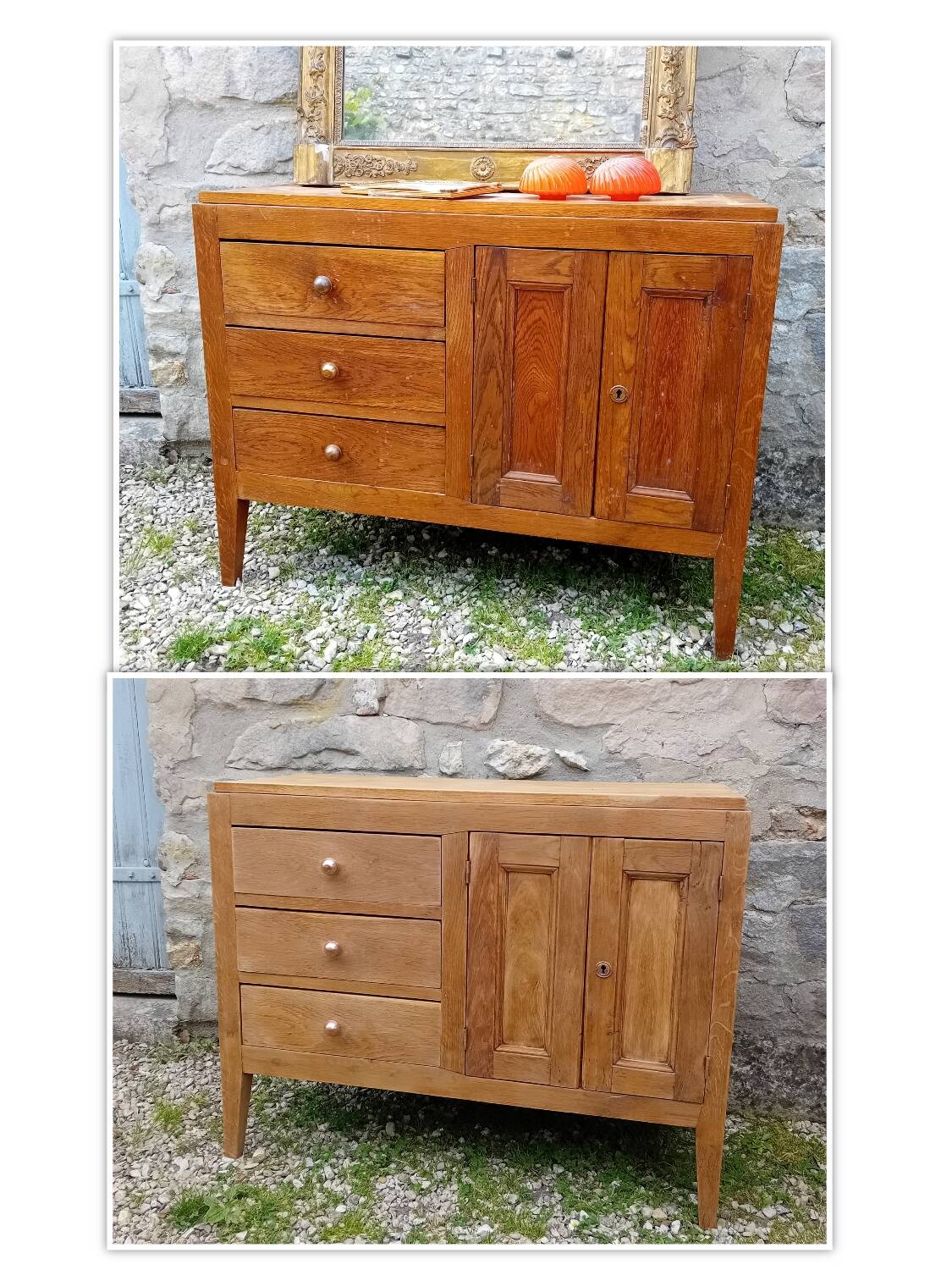 Vintage low sideboard 60