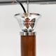 Amber colored Murano glass ceiling lamp from Italy, 1960s
