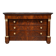Empire commode in mahogany – Detached columns – Marble top – 19th century