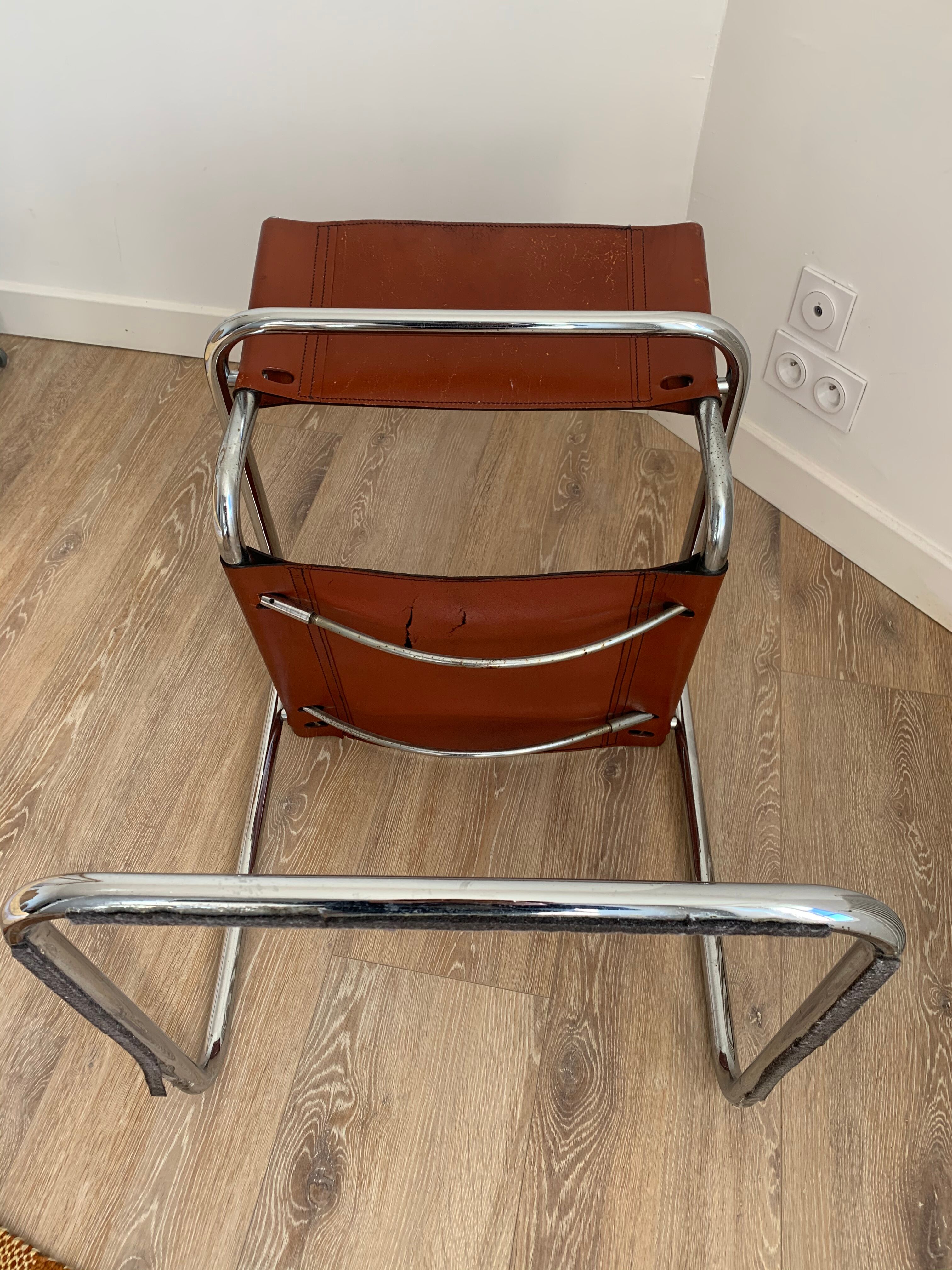 Fauteuil cuir