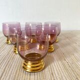 Old roses and gold glasses