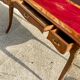 Bureau en marqueterie  bois de rose style Louis XV