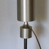 Brushed aluminum lamp 70s