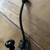 Cast iron/glass hook, year 20/30 black