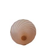 Vintage Salmon Colored Vase Opaline Style, second half 20th century