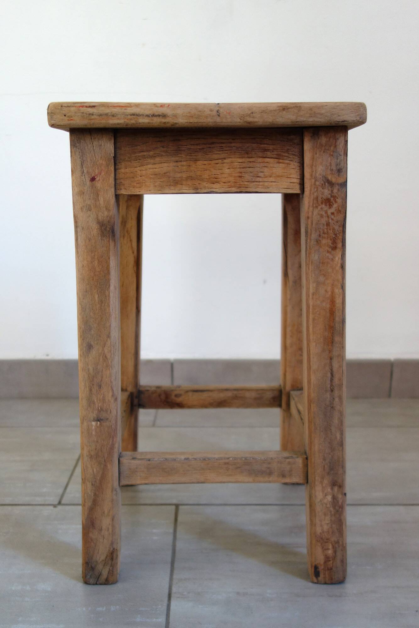 Antique PTT workshop stool