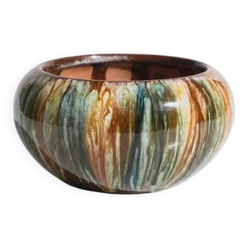 Coupe Bretby Art Pottery en céramique émaillée anglaise, XXe siècle