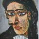 Pablo PICASSO: Portrait of a woman - Signed Lithograph, 1977
