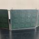 Vintage mirror 1950 triptych barber Arpin fir - 37 x 103 cm