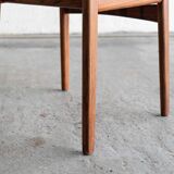 Dining chairs 'model 60' by Hennig Kjaernulf for Bruno Hansen, Denmark 1960