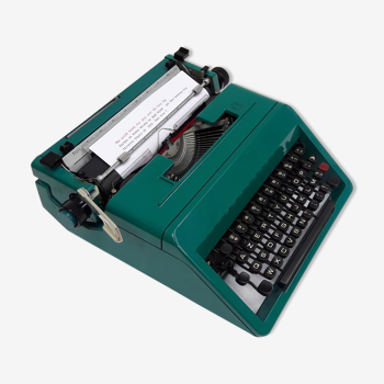 Machine à écrire Olivetti Studio 45 de 1969 Azerty
