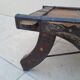 Antique Tibetan coffee table wood copper