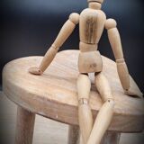 Heart tripod stool