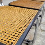 Set of 4 Marcel Breuer cesca black b32 chairs